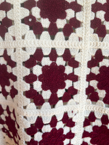 Women's Crocheted Flower Pattern Jacket - Stylish Boho Chic Outerwear
