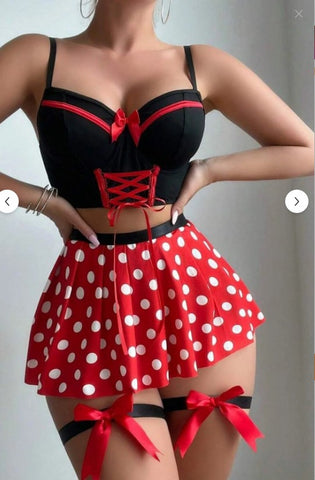 Luxury French Maid-Inspired Satin Costume with Lace Apron & Elegant Puff Sleeves – Classic Parisian Charm Reimagined