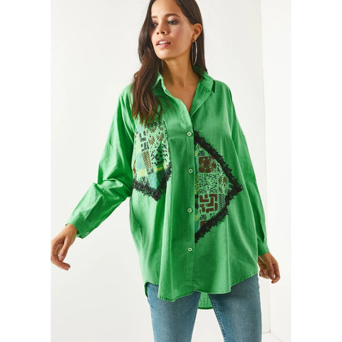 Front and Back Lace Detailed Embroidery Loose with Pockets Woven Linen Woman Blouse,Cotton Blouse,Vintage Blouse, Gift For Her,Boho Blouse 1