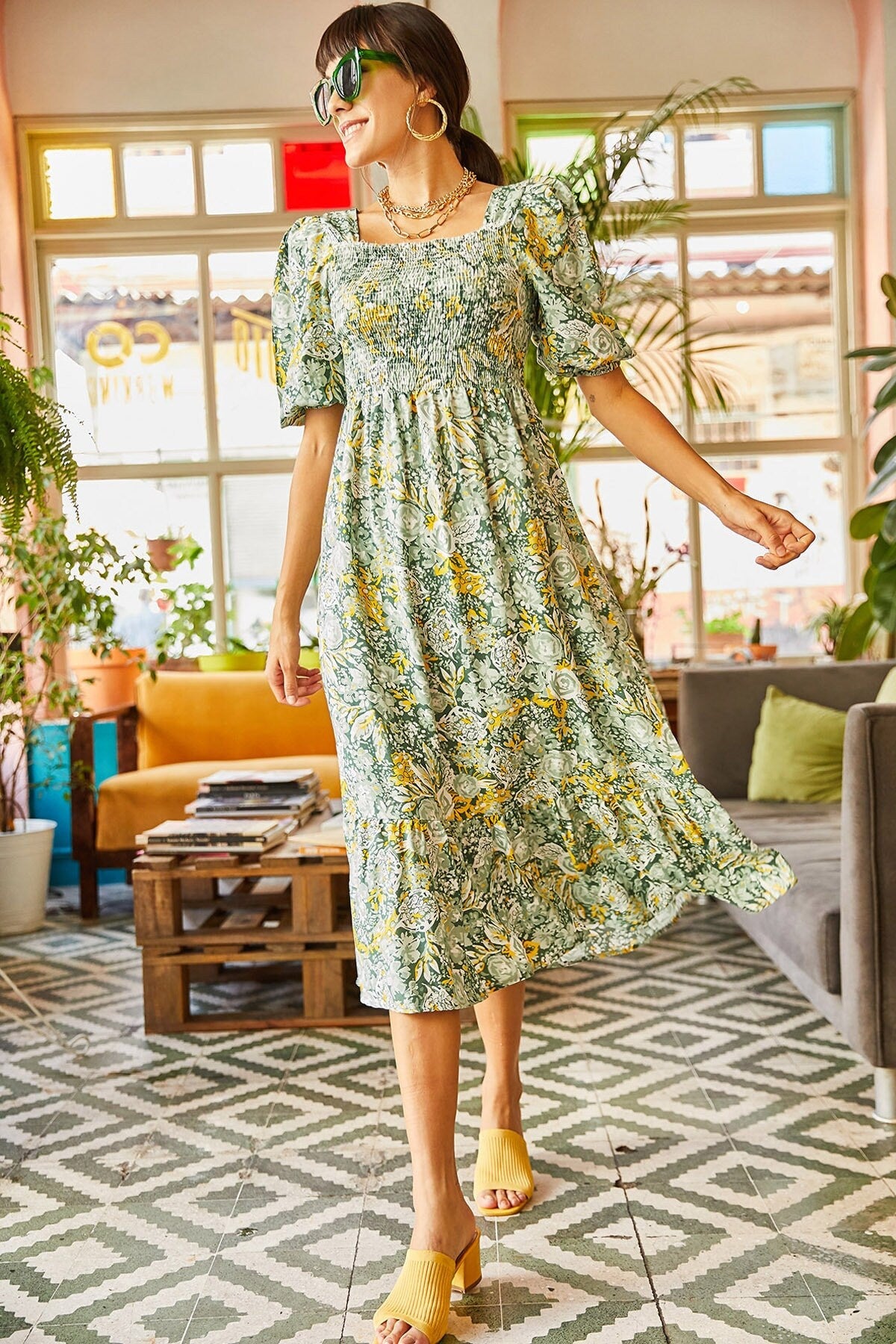 cute loose summer dresses Weiqiqre Womens Summer Dresses Casual Loose Cute Ruffle Cap Sleeve Flowy Mini Dress Sundress